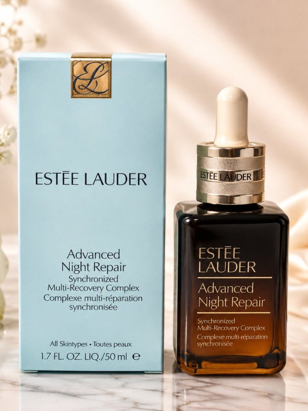 New Estee Lauder Advanced Night Repair Serum 1.7oz / 50mL.